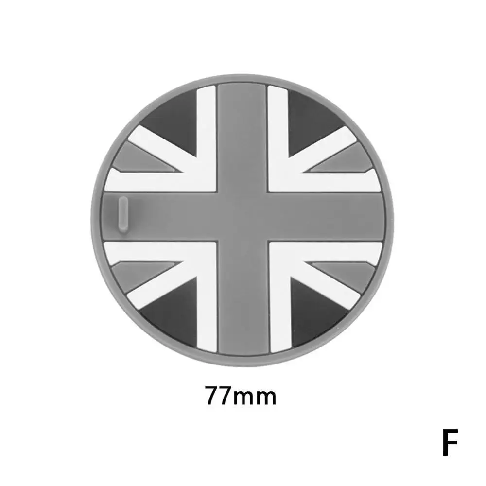 Силикагель противоскользящая Автомобильная Подставка под кружку наклейки для Mini Cooper Clubman Countryman R55 R56 R60 R61 F56 F55 F60 - Название цвета: 77mm
