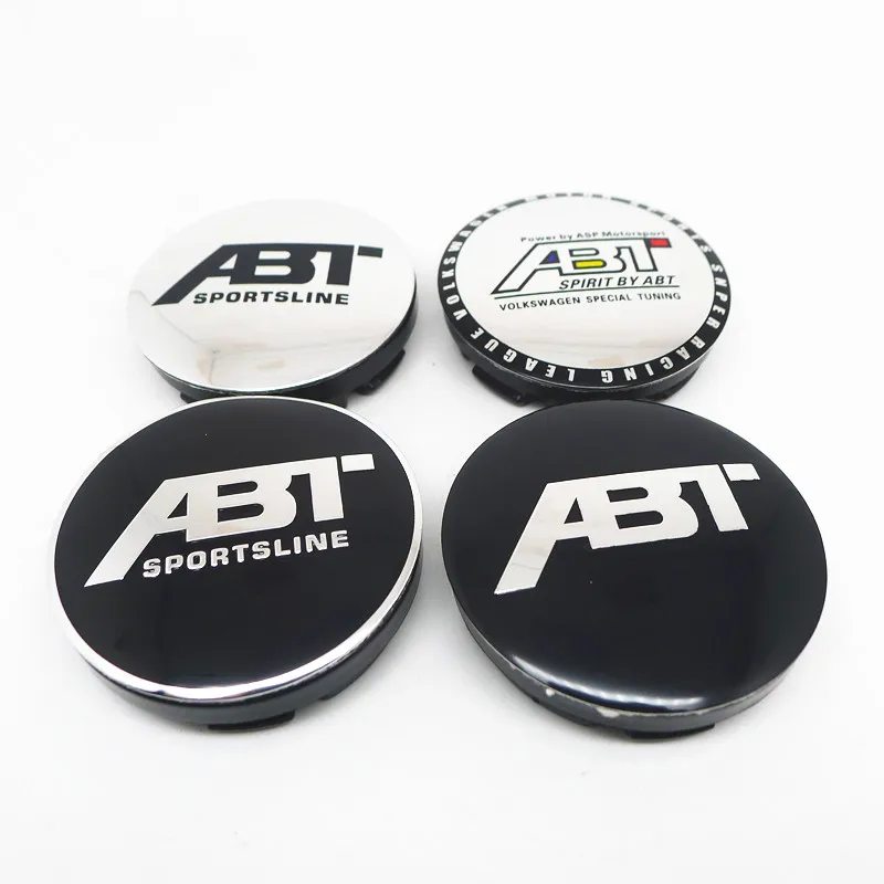 Wheel Center Caps 4pcs 56mm For ABT Car
