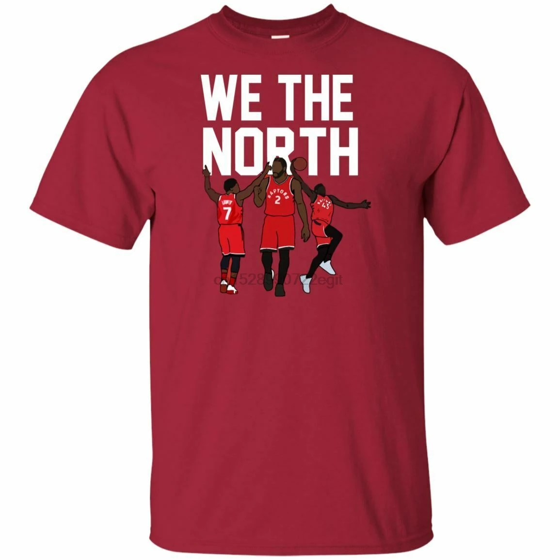 Toronto1 Raptors1 We The North ft. Kawhi Leonard Kyle Lowry Pascal Siakam футболка | Мужская одежда