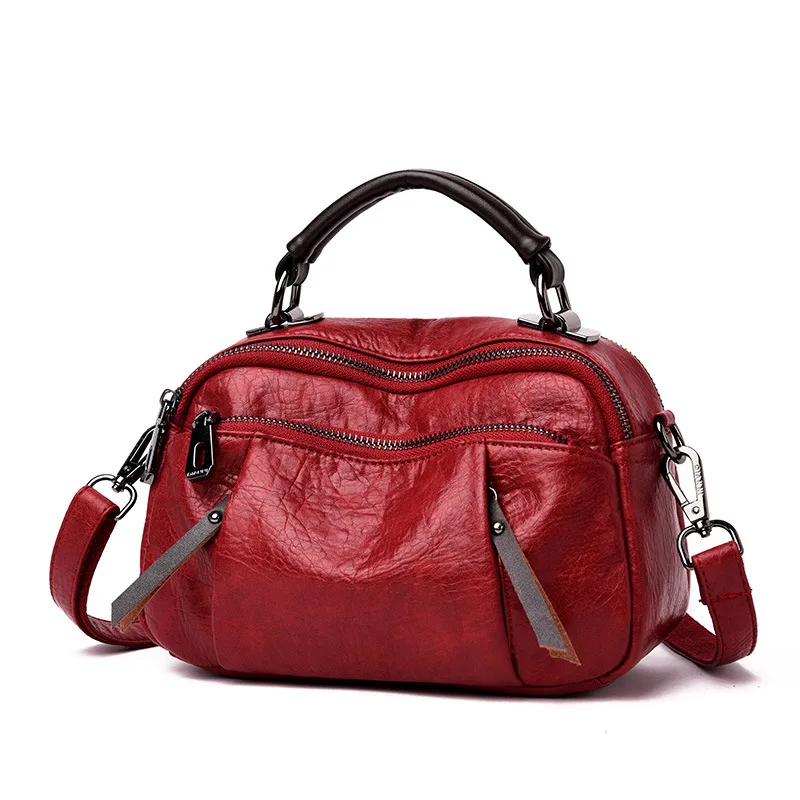 

2019 New Style WOMEN'S Bag Europe And America Versitile Fashion Square Bag Large Capacity Shoulder Cross-body Women's Mention Sh