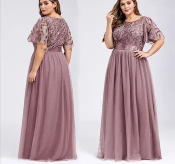 

Sexy Evening Dress 2020 V-Neck Beads Open Back A Line Long Evening Dresses Party Vestido De Festa High Split Tulle Prom Gowns