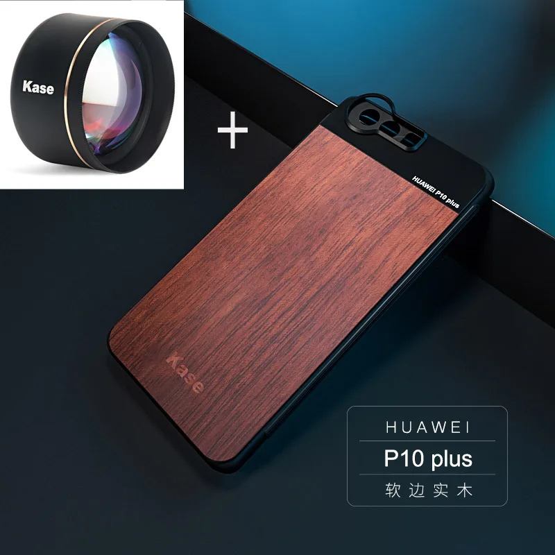 Kase мастер телефото телефон объектив+ сенсорный дигитайзер для iPhone 7/8Plus huawei P20 p30pro Mate10 20Pro чехол для телефона - Цвет: For Huawei P10 puls