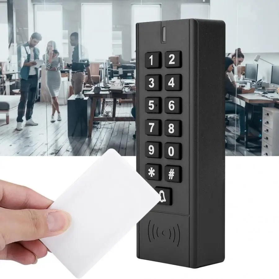 

Access Control Kits ID Card Password Door Access Control System IP67 Waterproof Wiegand 26 Security Keypad
