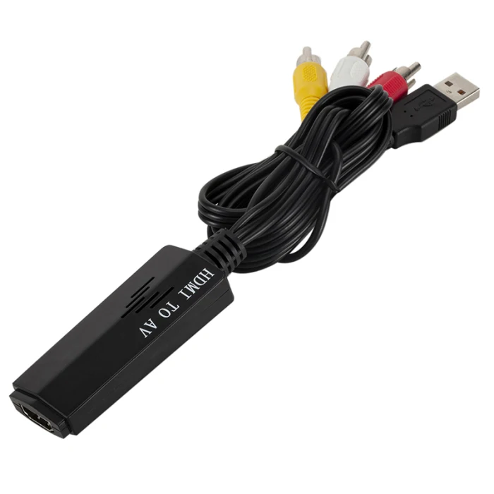 HDMI к RCA видео конвертер Кабель-адаптер для xbox tv DVD рекордеры JHP-лучший