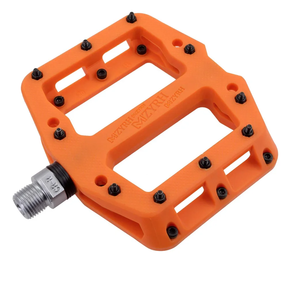 

Ansjs MTB Pedals Mountain Bike Pedals Lightweight Nylon Fiber Bicycle Platform Pedals for BMX MTB 9/16"