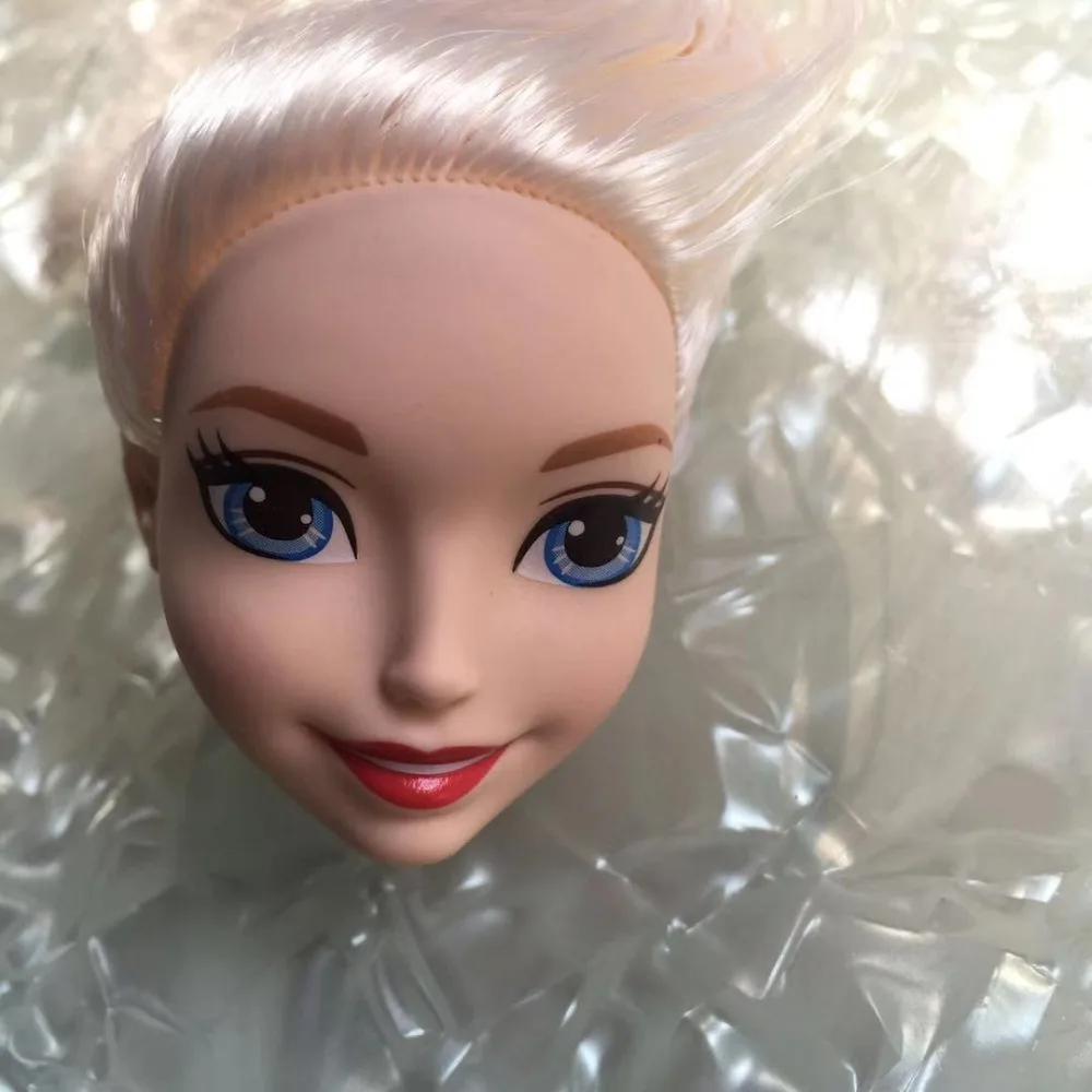 Asia Face коллекция кукольных игрушек голова принцессы кукла голова девочка DIY туалетный волос игрушки Детский Макияж DIY игрушка девочка подарок на день рождения