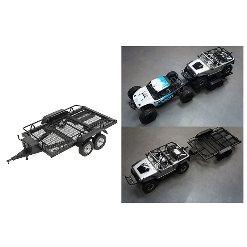 RC автомобиль Прицеп на гусеничном ходу для 1/10 Trx4 осевой Scx10 90046 90047 CC01 D90