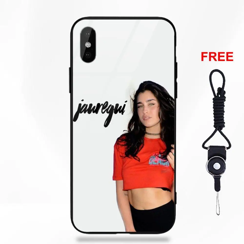 Пятая гармония Лорен Jauregui для Galaxy S8 S9 Plus для huawei Honor 7X P20 Lite mate 10 Pro Redmi 5 Note 5A 6 закаленное стекло - Цвет: as picture