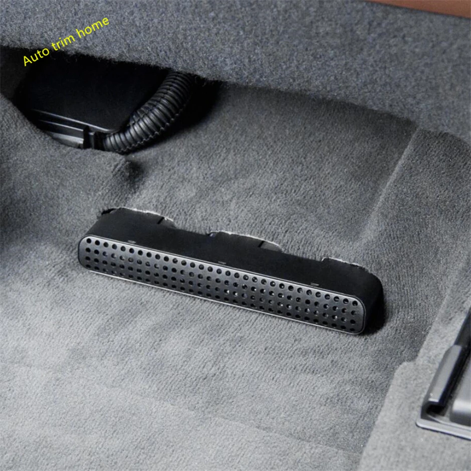 

Lapetus Seat Below Dust Plug Air Conditioning AC Vent Outlet Cover Trim Fit For Audi Q7 2016 - 2019 Plastic Auto Accessories