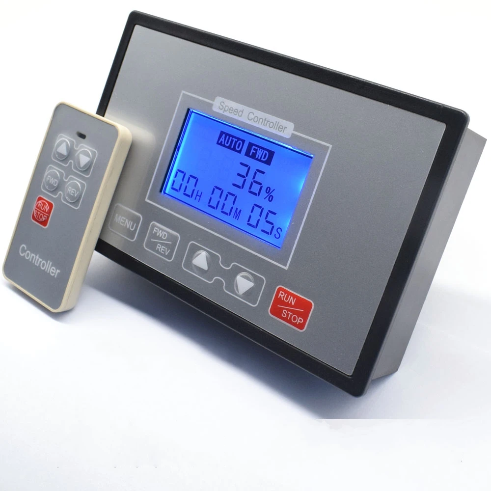 0~100/% Digital PWM Motor Speed Controller DC 12V 24V 36V 48V Time Reversible 40A