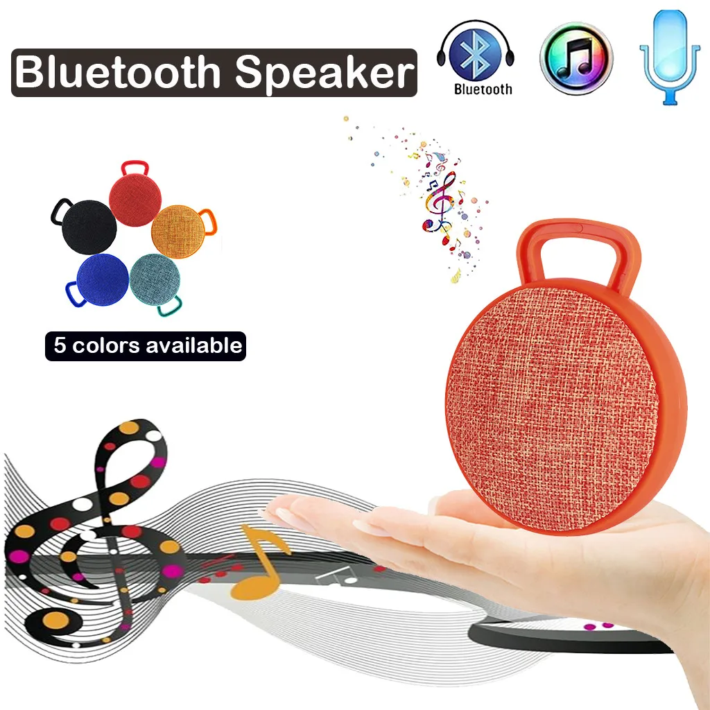

#20# Mini Wireless Bluetooth Speaker Portable Waterproof Outdoor Column Box Speaker Stereo HiFi Boxes Subwoofer Column