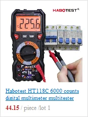Habotest HT100E Цифровой вольтметр умный Бесконтактный ручка сигнализация детектор напряжения метр Вольтметр переменного тока тестер Авто Тахометр