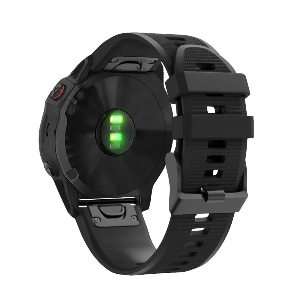 Силиконовый быстросъемный ремешок для часов для Garmin Fenix 6X мягкий браслет для Garmin Fenix 6X Pro#5