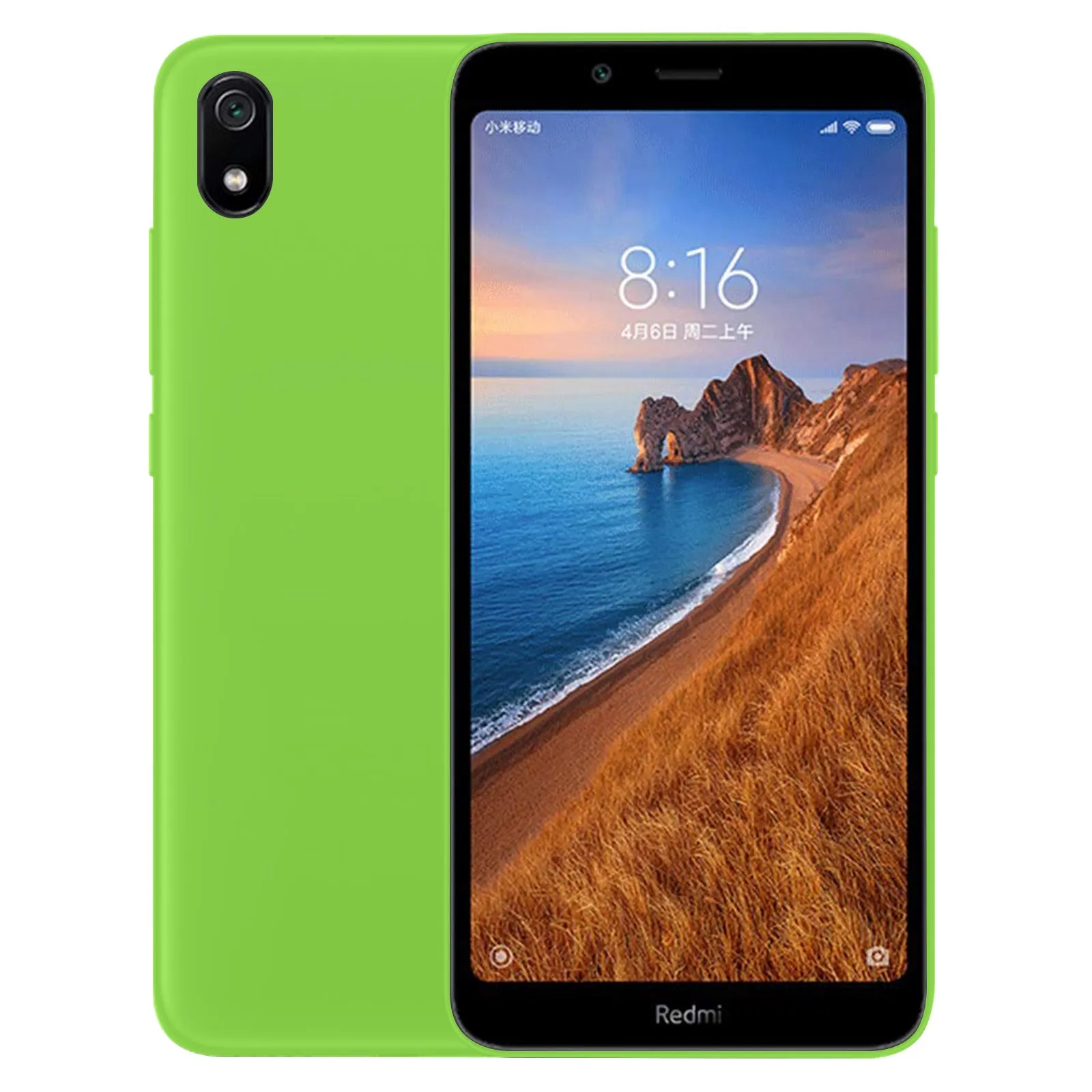 TBOC чехол из ТПУ для Xiaomi Redmi 7A [5,4" ] Силиконовый ультратонкий гибкий чехол для мобильного телефона