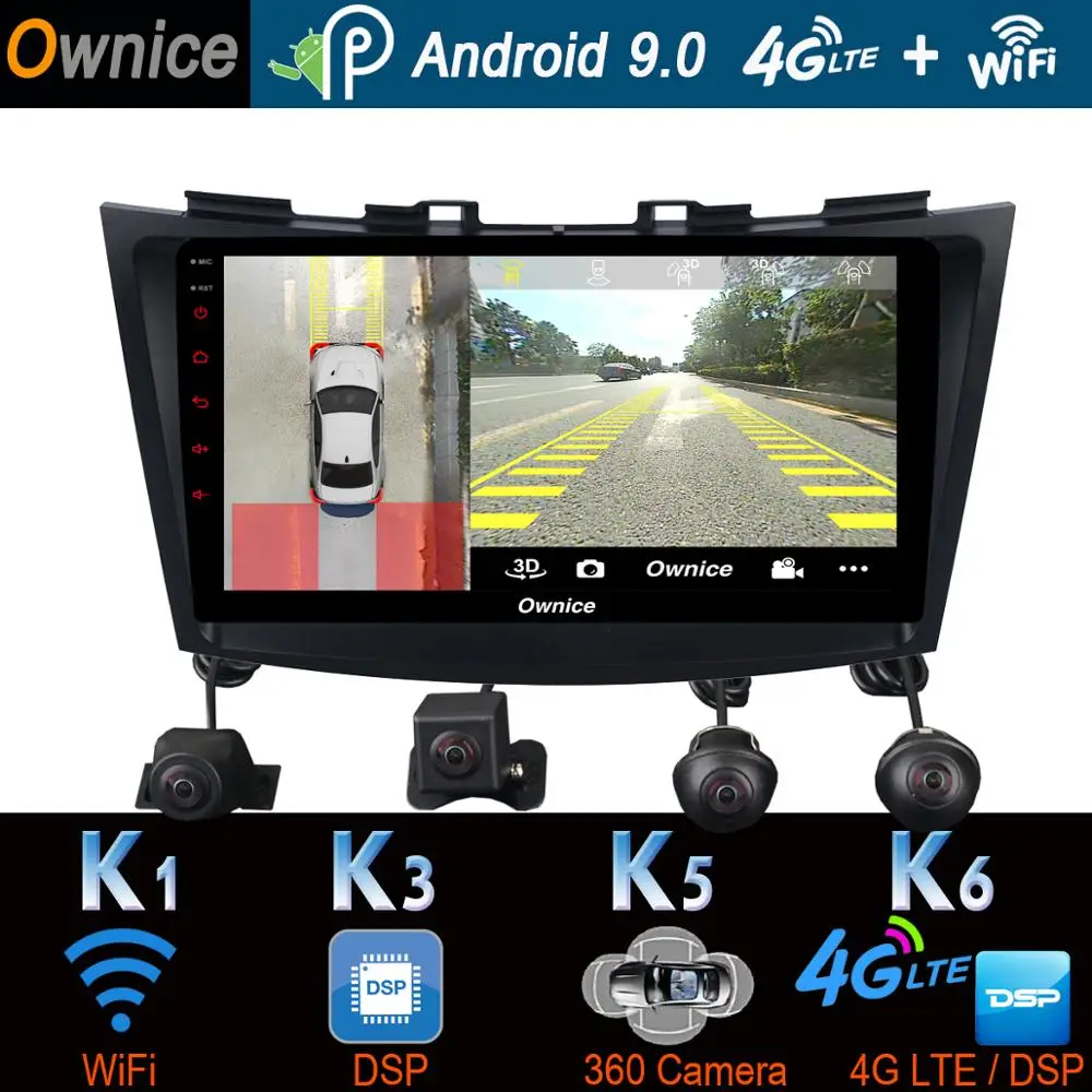 Top Ownice K1 K3 K5 K6 Android Car DVD Player For Suzuki Swift 2012 2013 2014 2015 2016 Car Radio GPS DSP CarPlay 360° Panoramic 1 Top Ownice K1 K3 K5 K6 Android Car DVD Player For Suzuki Swift 2012 2013 2014 2015 2016 Car Radio GPS DSP CarPlay 360° Panoramic 1