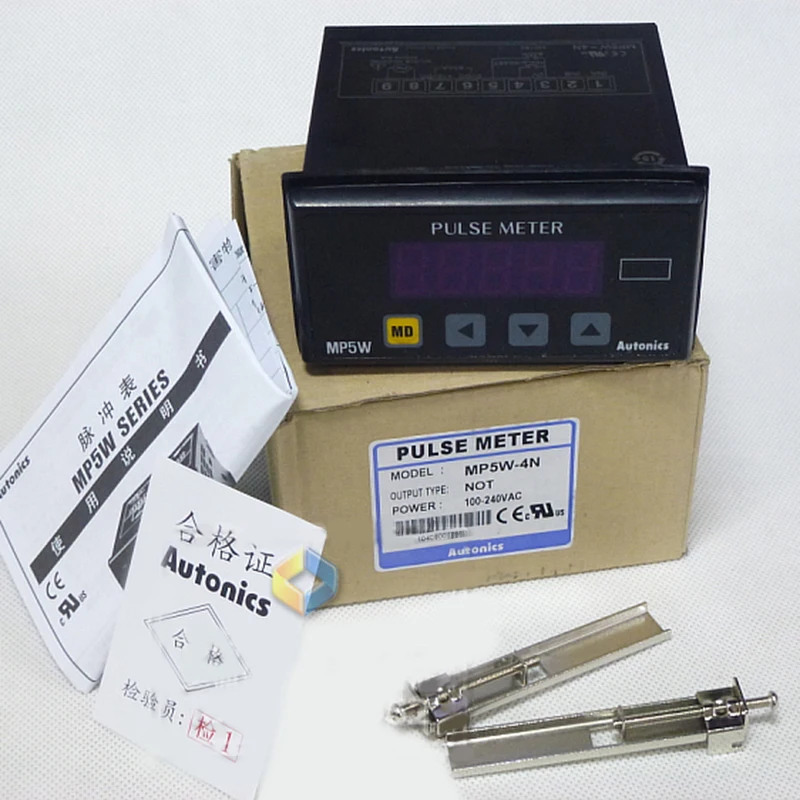 1 предмет; Новинка; MP5W-4N цифровой импульсный индикатор 96x48 100-240VAC