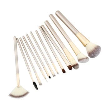 

RANCAI 12 Professional Makeup Brushes Makeup Tool Set with Brush Bag