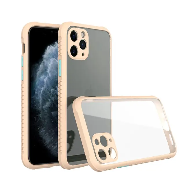 Anti-Fall Clear Case for iPhone 11 Pro Max 11Pro X XR XS Max Hard Case For iPhone 6 6S 7 8 Plus SE 2020 Case Transparent Cover 6
