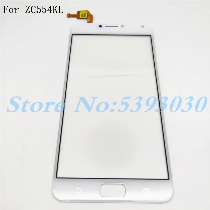 Протестированный 5," для ASUS Zenfone 4 MAX ZC554KL дигитайзер Сенсорная панель сенсорная линза Замена стекла