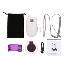 Набор для сверления ногтей, электрический полировщик для ногтей, беспроводной портативный маникюрный набор с беспроводной зарядкой, устройство для красоты ногтей