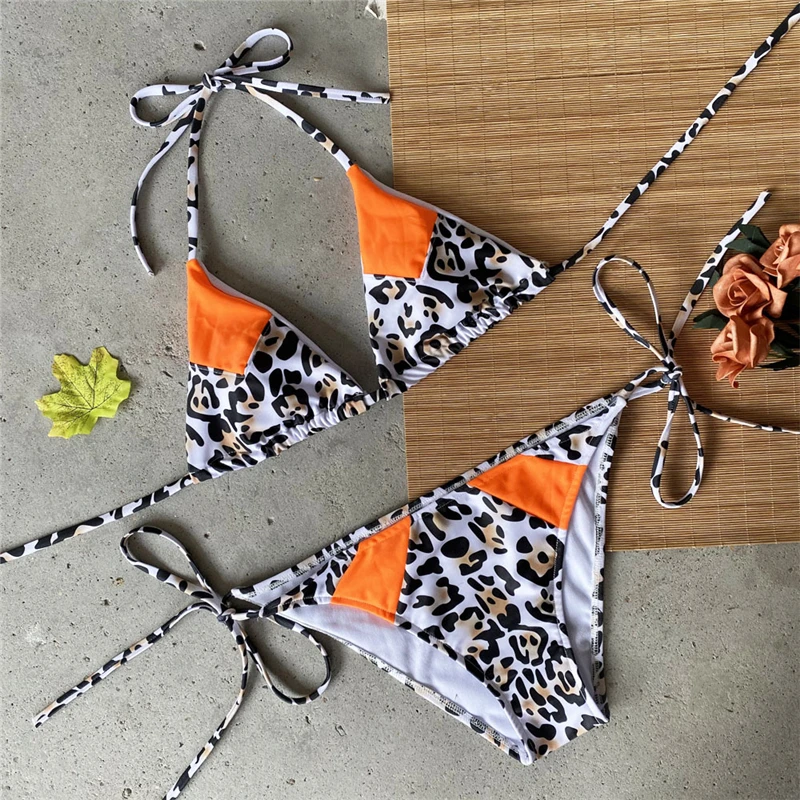 Sexy Bikini Swimsuit Women Leopard Backless Mini Bikini Summer Beach Bathing Suits Female Micro Bikini Women Sexy Swimming Suit Sexy Bikini Swimsuit Women Leopard Backless Mini Bikini Summer Beach Bathing Suits Female Micro Bikini Women Sexy Swimming Suit
