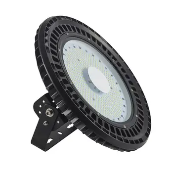 

200W LED UFO Miner Lamp AC 220V-240V SMD 2835 Indoor Lamp Color Cool White Energy Saving Long Service Life M10 Industrial Lights