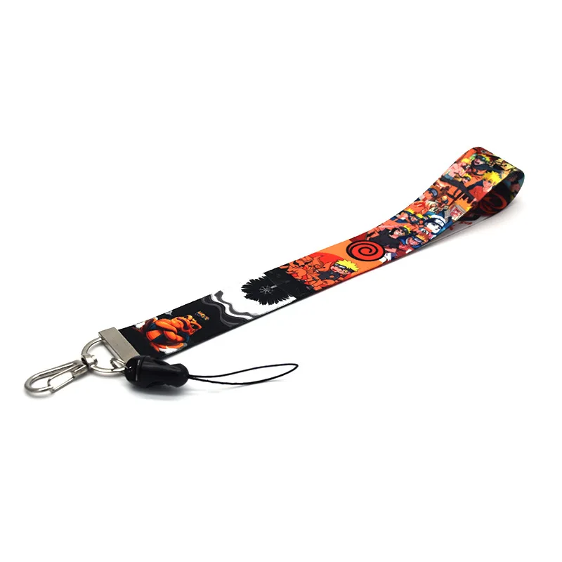 Наруто удзумаки Саске аниме ремешок на шею с принтом для ID бейдж держатель