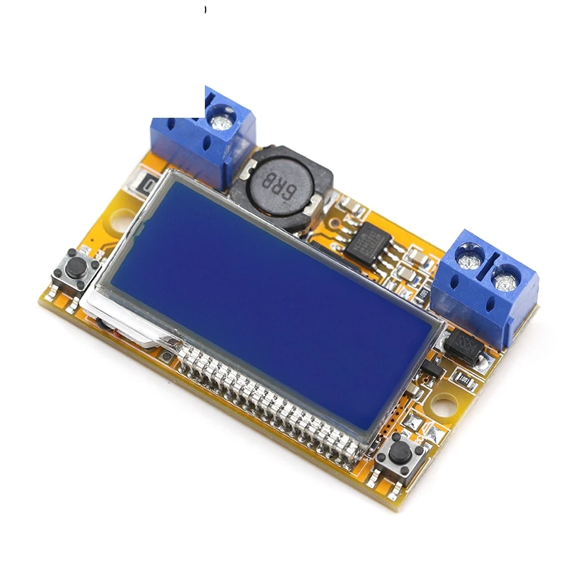

Dual Display DC-DC 5-23V To 0-16.5V 3A Max Step Down Power Supply Buck Converter Adjustable LCD Step-down Voltage Regulator