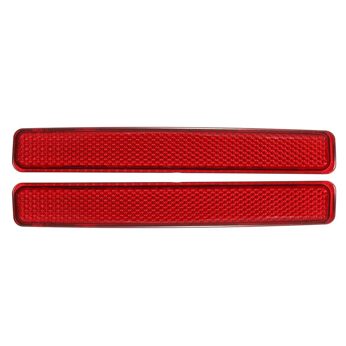 

Red Rear Left Right Bumper Reflector Tail Light Bars Brake Parking Warning For VW Transporter T5 2003-2010