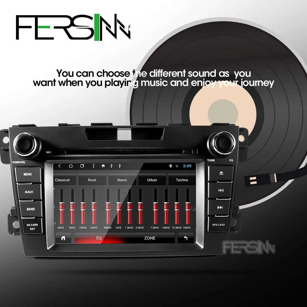 Flash Deal Fersinny android 9.0 car dvd  for Mazda CX-7 2008 2009 2010 2011 2013 2013 2014 2015  gps navigation radio video player 3