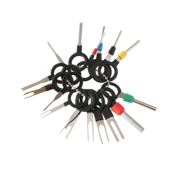 

41Pcs/Set Professional Car Terminal Removal Kit Wiring Crimp Connector Pin Extractor Puller Terminal Repair Tools