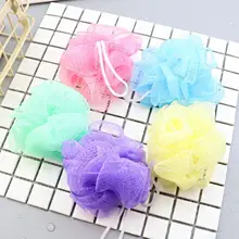 1 шт. цветок сетки ванна слоеного тела отшелушивающий массаж скруббер душ мяч губка