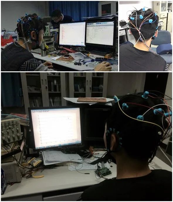 New EEG Cap  Full Dry Electrode