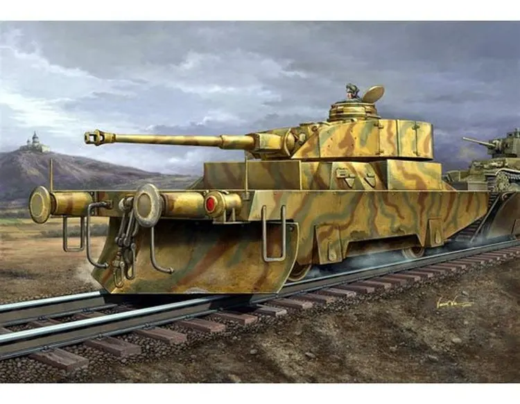 Модель немецкого военного поезда Trumpeter масштаб 00369 1/35 масштаб|Наборы для сборки