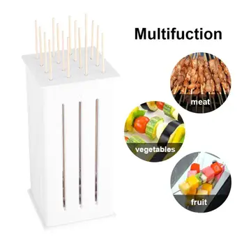 

16-hole Lamb Kebab Machine Multi-function Simple Barbecue Meat Fast Skewer Outdoor Household Barbecue Accessories Tools