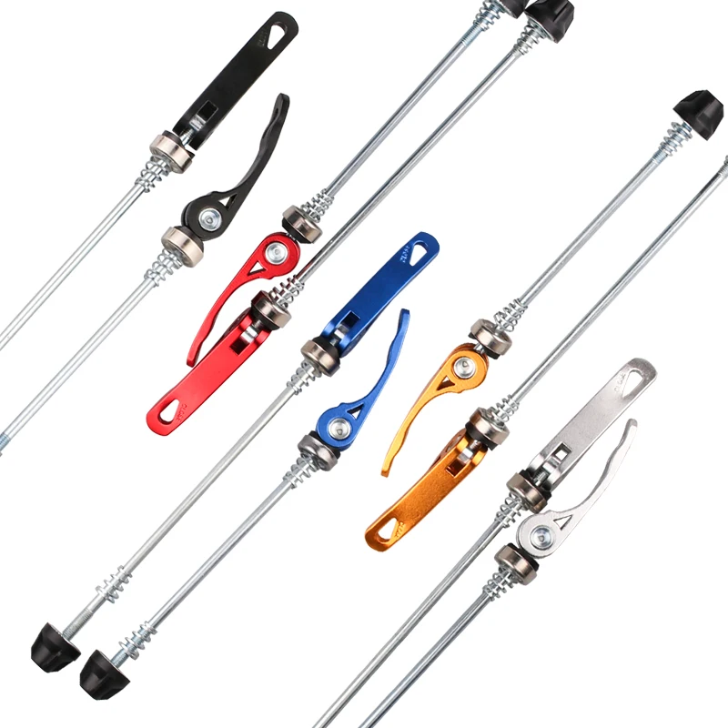 ZTTO 1 Pair Bicycle Skewers MTB Road Bike QR Quick Release Skewer Front/&Rear Set