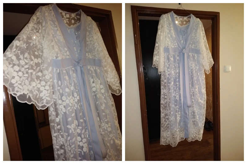Винтажный халат, кружевная ночная рубашка, набор для женщин, вышивка, одежда для сна, платье принцессы, платья для женщин, новая мода