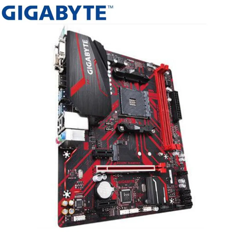Для Gigabyte GA-B450M-GAMING оригинальная новая системная плата AMD Socket LGA 1151 DDR4 USB3.0 SATA3.0 VGA+ DVI+ HDMI