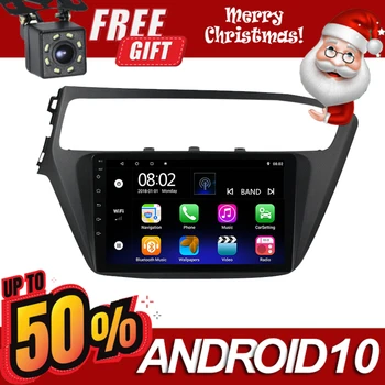 

2 Din Car Radio Navigation GPS Bt Player 9 Inch Screen For HYUNDAI I20 2018 2019 Android 10 Stereo Head Unit Buletooth Autoradio