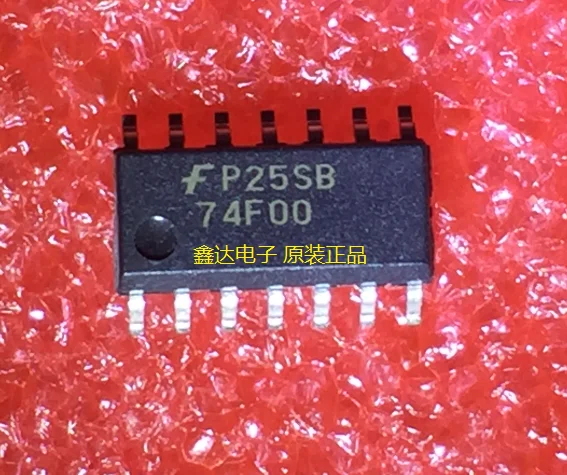 10 шт./лот 74F00SCX 74F00 лапками углублением SOP-14