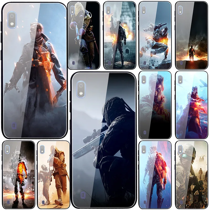 For Samsung Galaxy A10 A20 A40 A50 A70 A80 A51 A71 M10 M20 M30 A6 A8 Plus Coque Shell Phone Protector Cover Bag Battlefield V | Мобильные