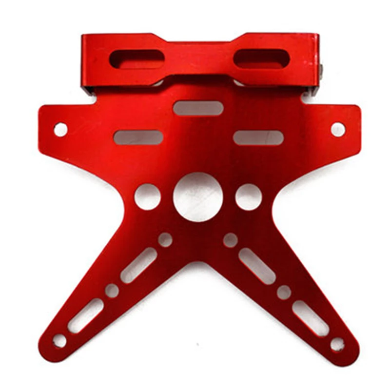 Motorcycle License Plate Rack Universal Electroplating CNC Aluminum Alloy Adjustable Motorcycle License Plate Frame Number Cover license plate holder motorcycle license plate holder motorcycle license plate