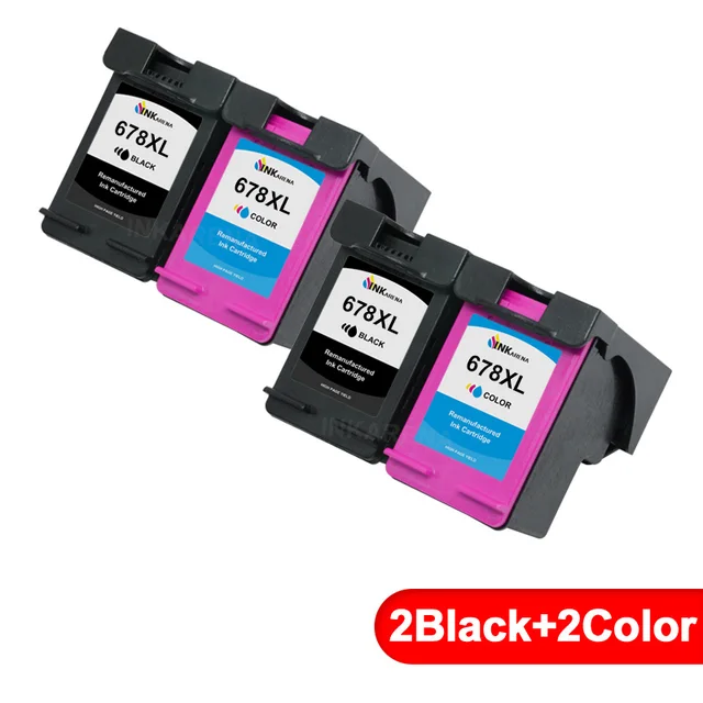 INKARENA for HP 678 XL for HP678 Ink 