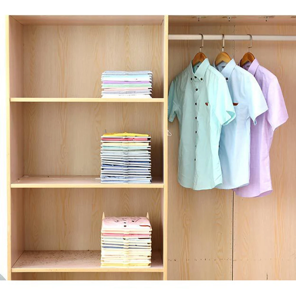 Практичная быстрая одежда складные доски одежда система организации складыватель для рубашек шкаф буфет для путешествий стек бытовой шкаф Органайзер