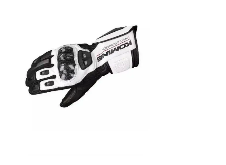 Komine GK-198 Весна и Лето дышащие кожаные перчатки для верховой езды защита мотоцикла сенсорный экран 25