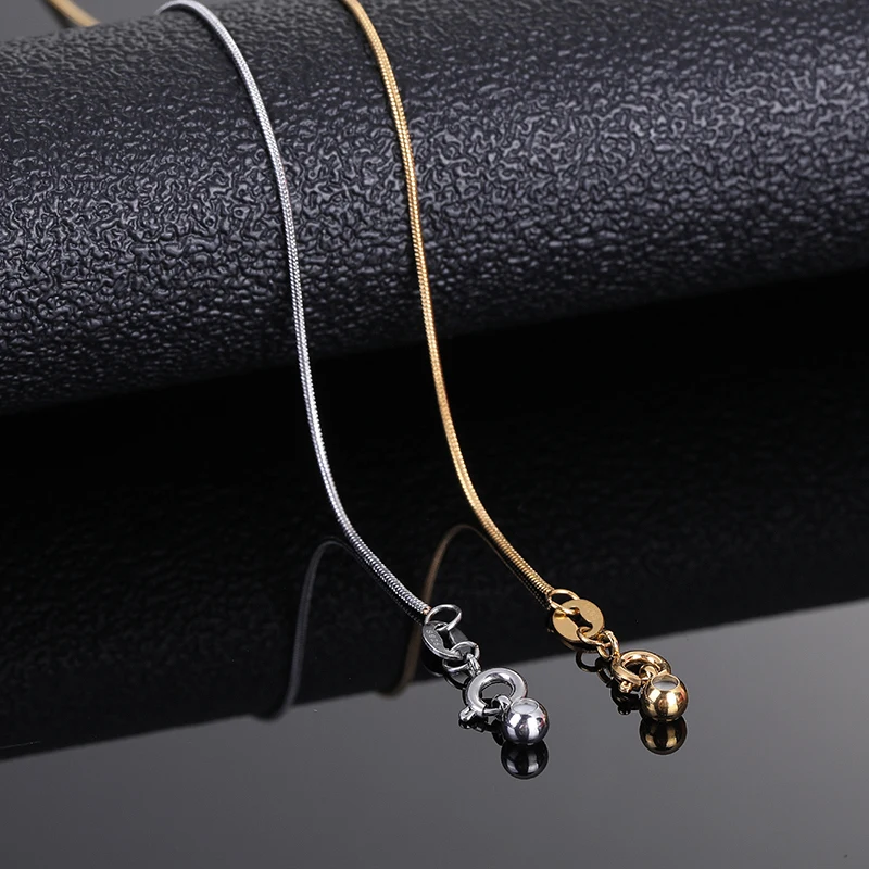 

1mm Width High Quality Stainless Steel Snake Chain Fashion Necklaces For Women Party Jewelry Friend's Giftfor jewelry posts
