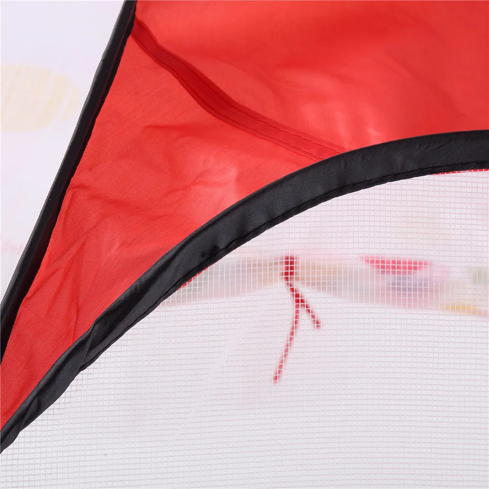 Детские палатки с перекрещивающимися краями, самоэластичные, открытые, цветные, в горошек, марлевые, с четырех сторон, для игры в бассейн, домик для младенцев, Монгольская юрта