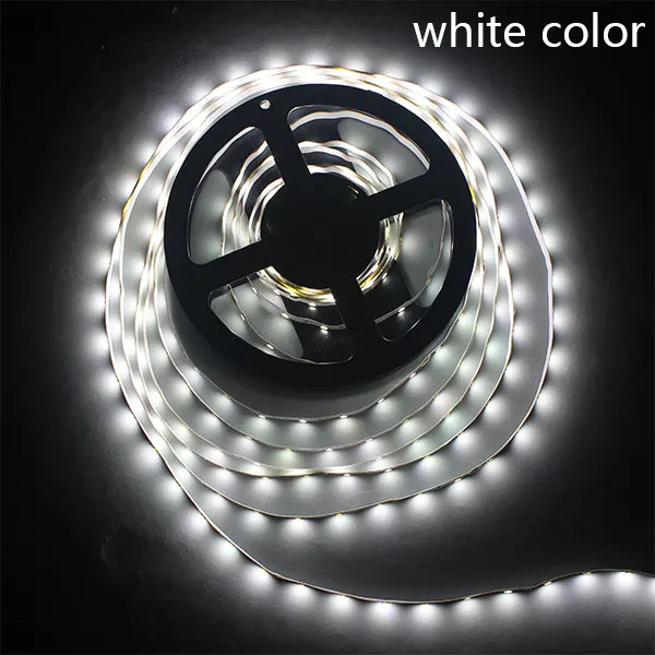 White DC 12 В RGB светодиодный неводонепроницаемый 1 м 2 м 3 м 4 м 5 м светодиодный светильник 60 светодиодный s/M Диодная лента SMD 2835 гибкая лента RGB полоса лента - Emitting Color: White