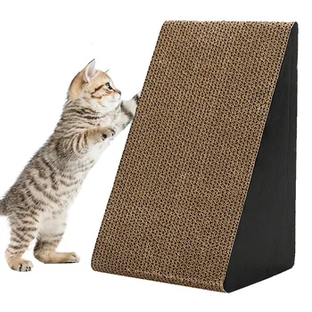 

Cat Large Claw Grinder Cat Claw Board Triangle Furniture Cat Scratcher Board Cat Tree Scratching Post Pet Cat Gatos Toys
