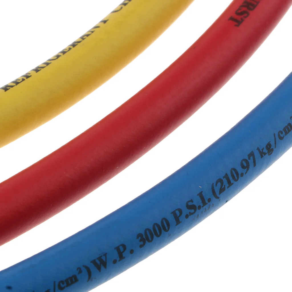 Сверхмощный латунный шланг для подключения 1/4 &quotSAE 60&quot A/C зарядный трубы
